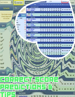 Today correct score football super tips